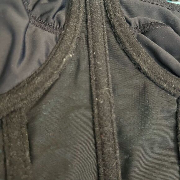 Black Lace Corset Bustier Boning Shein Women's Size M - Picture 5 of 7